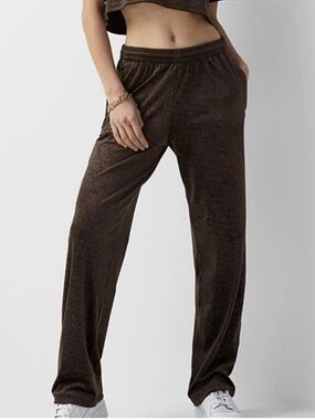 ADIDAS - Velvet Trefoil Monogram Pants